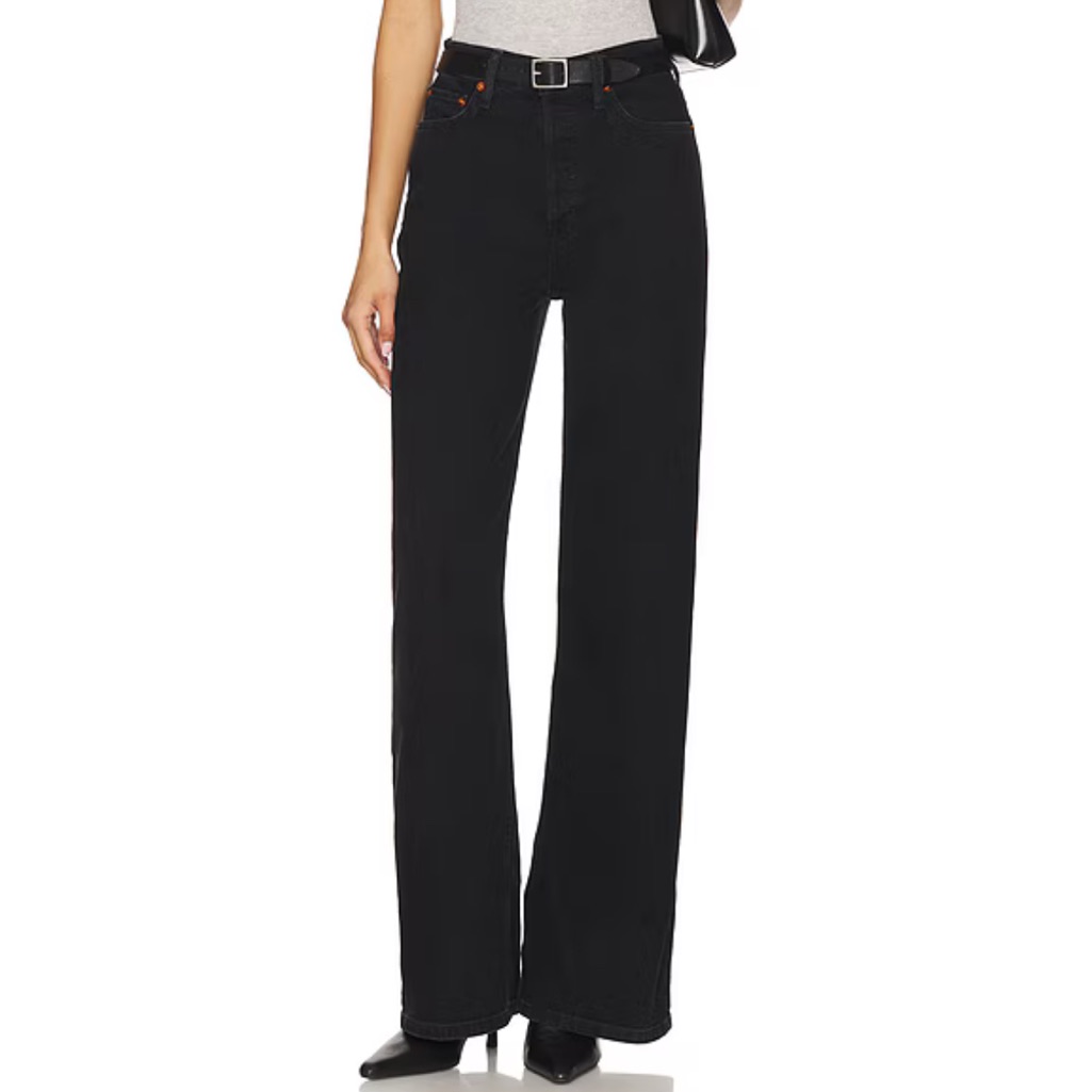 Re/Done 70s Ultra High-Rise Wide-Leg Jeans Nwt